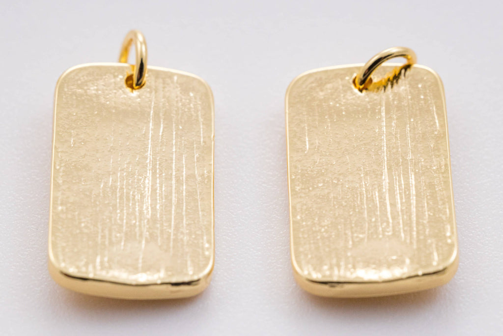 Gold Daisy Pendant Charm