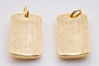 Gold Daisy Pendant Charm