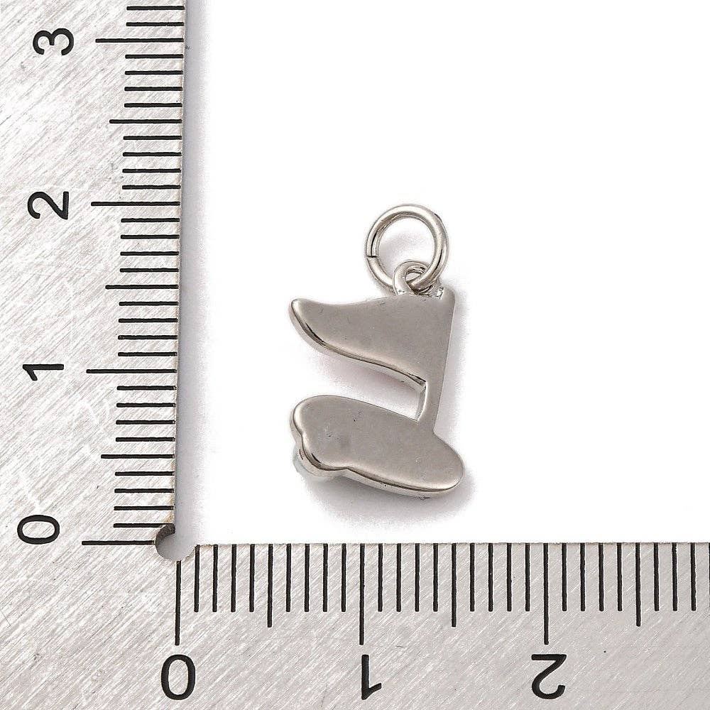 Golf 18th Hole Silver Charm