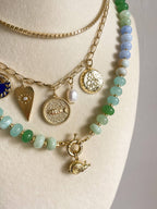 Gold Mariner's Nautical Coin Charm