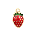 Gold or pink Strawberry Charm