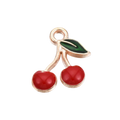 Gold Alloy Cherry Charm
