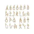 Gold Pave Initial Letter (A-Z)
