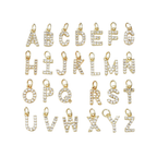 Gold Pave Initial Letter (A-Z)