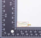 Shiny Iridescent Fish Pendant For Jewelry Making,CPGNEW: 6pcs