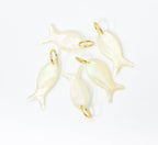 Shiny Iridescent Fish Pendant For Jewelry Making,CPGNEW: 6pcs