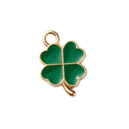 Gold Alloy Clover Charm