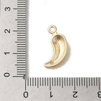 Gold Alloy Chili Pepper Charm