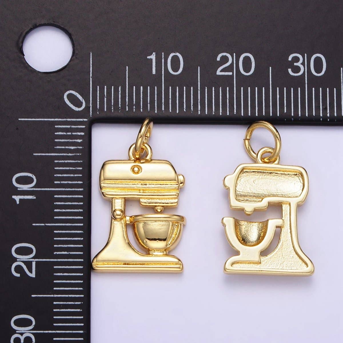 medium 24K Gold Filled Stand Mixer Minimalist Appliance Cham | E353