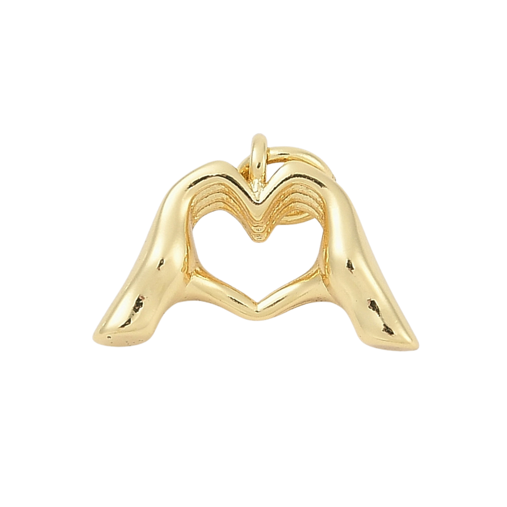 Heart Hands Charm