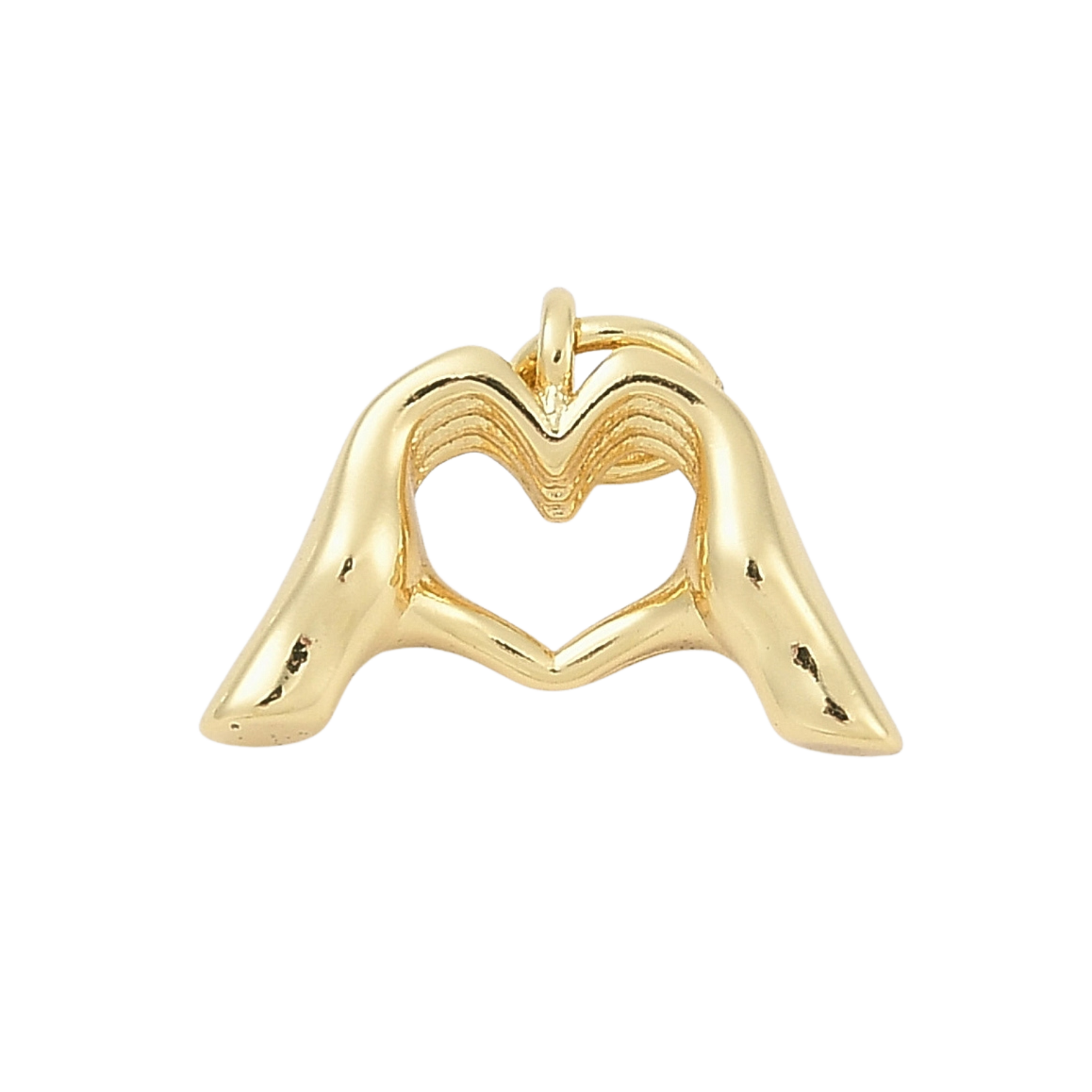 Heart Hands Charm