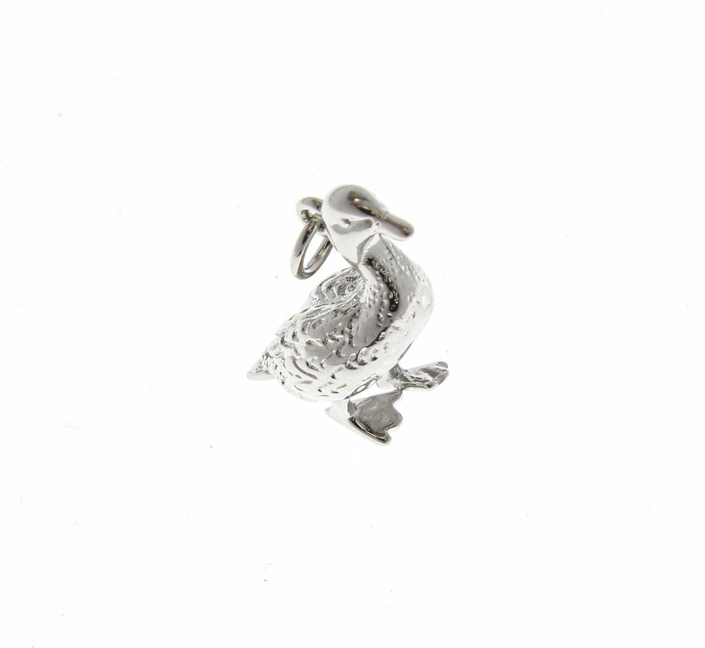 18k Gold/Silver 3D Baby Chick & Duckling Charm CPG-CPS2370: Gold / 5 pcs