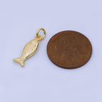 Gold Filled Mini Fish Charm