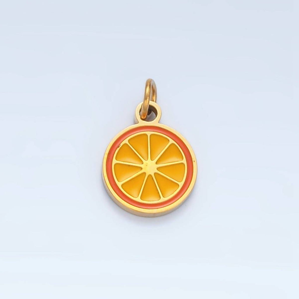 Mini Orange Fruit Charm