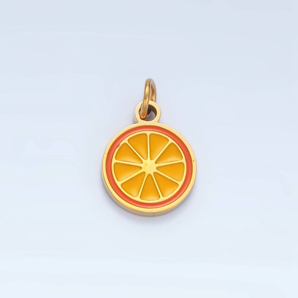 Mini Orange Fruit Charm