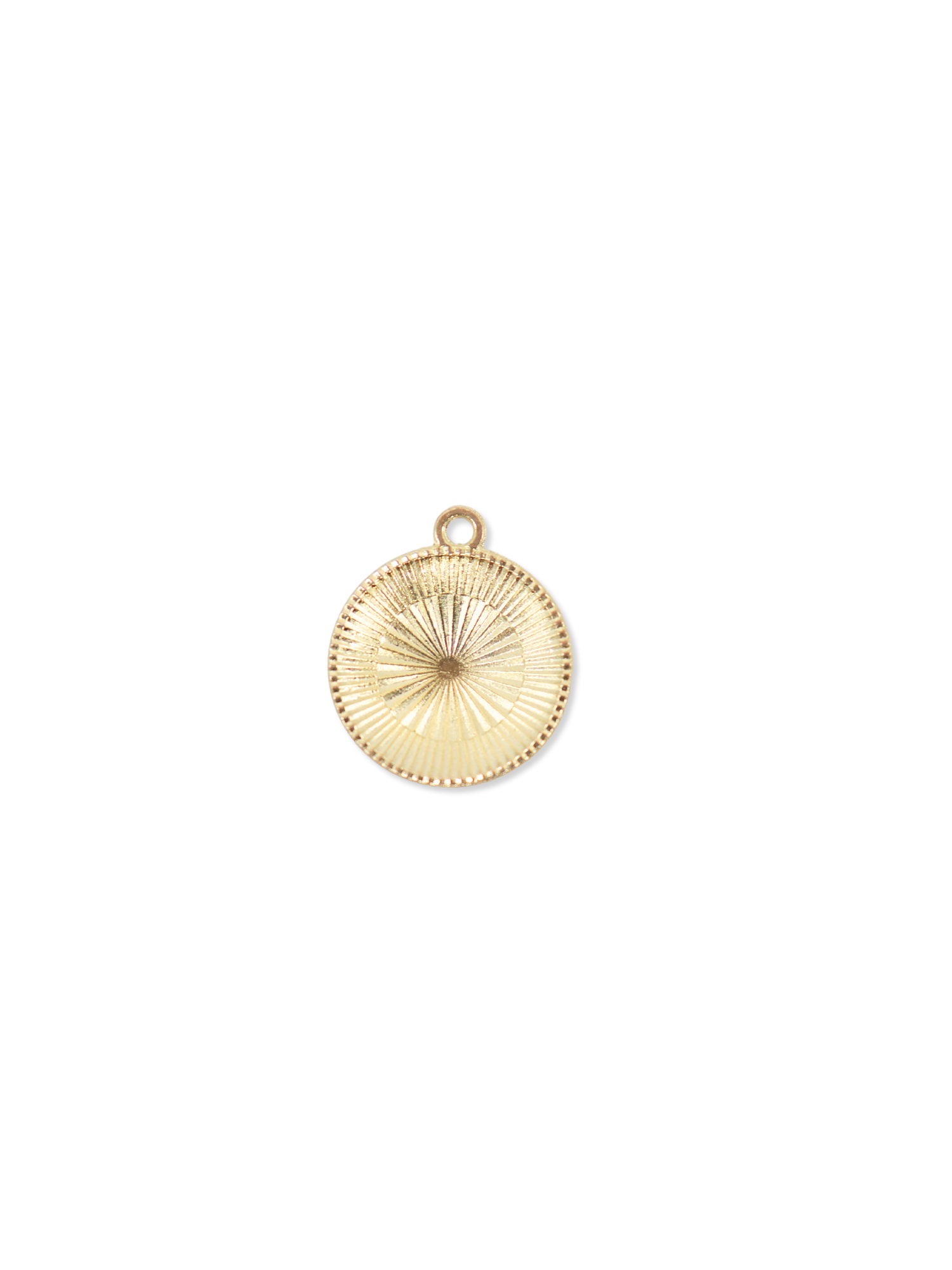 Gold Baseball Charm