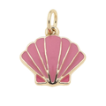 Pink Clamshell Charm