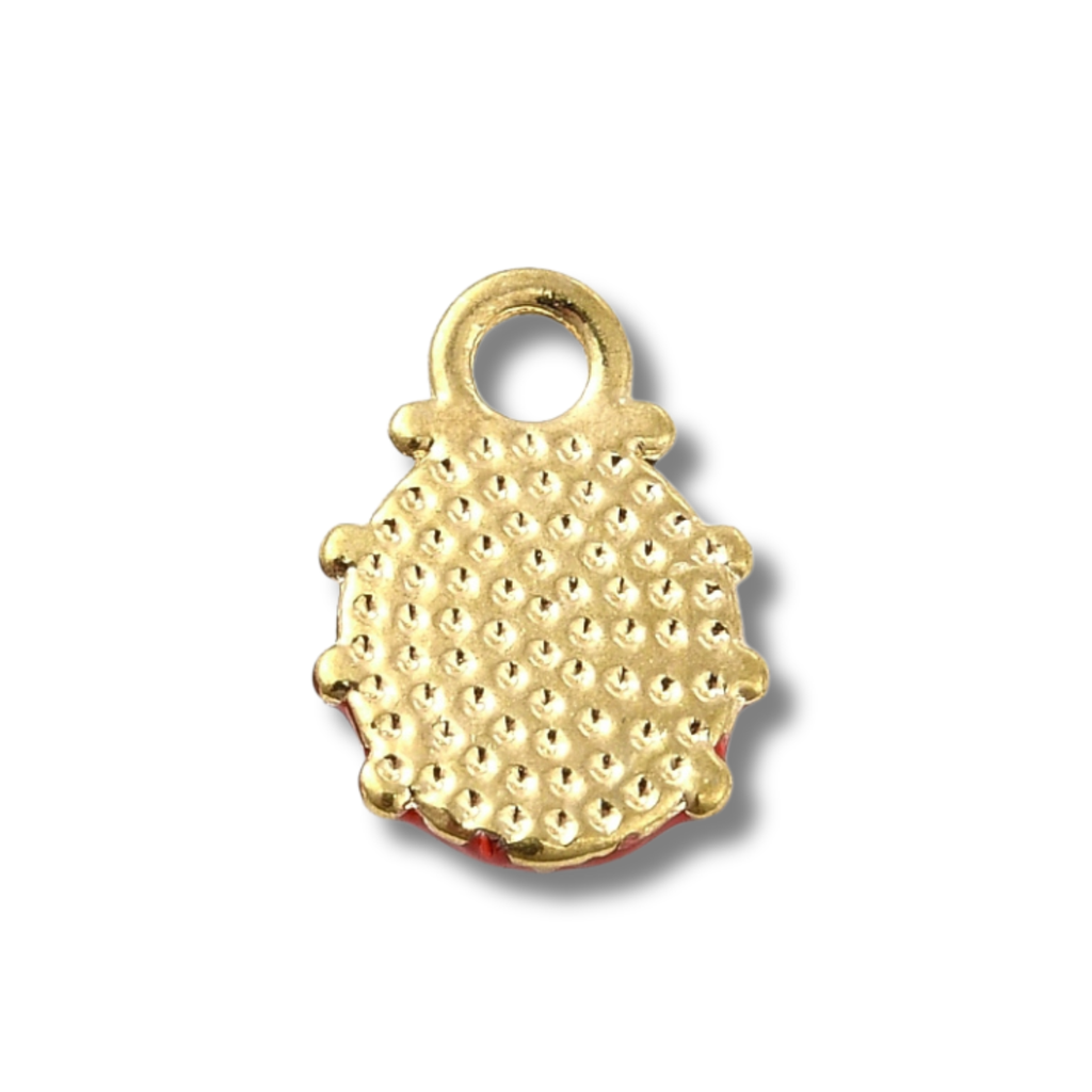 Ladybug Charm: Gold