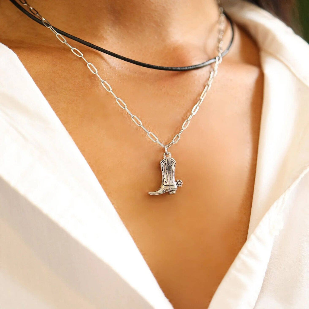 18K Gold PVD Stainless Steel Coastal Cowboy Charm Set: Stainless