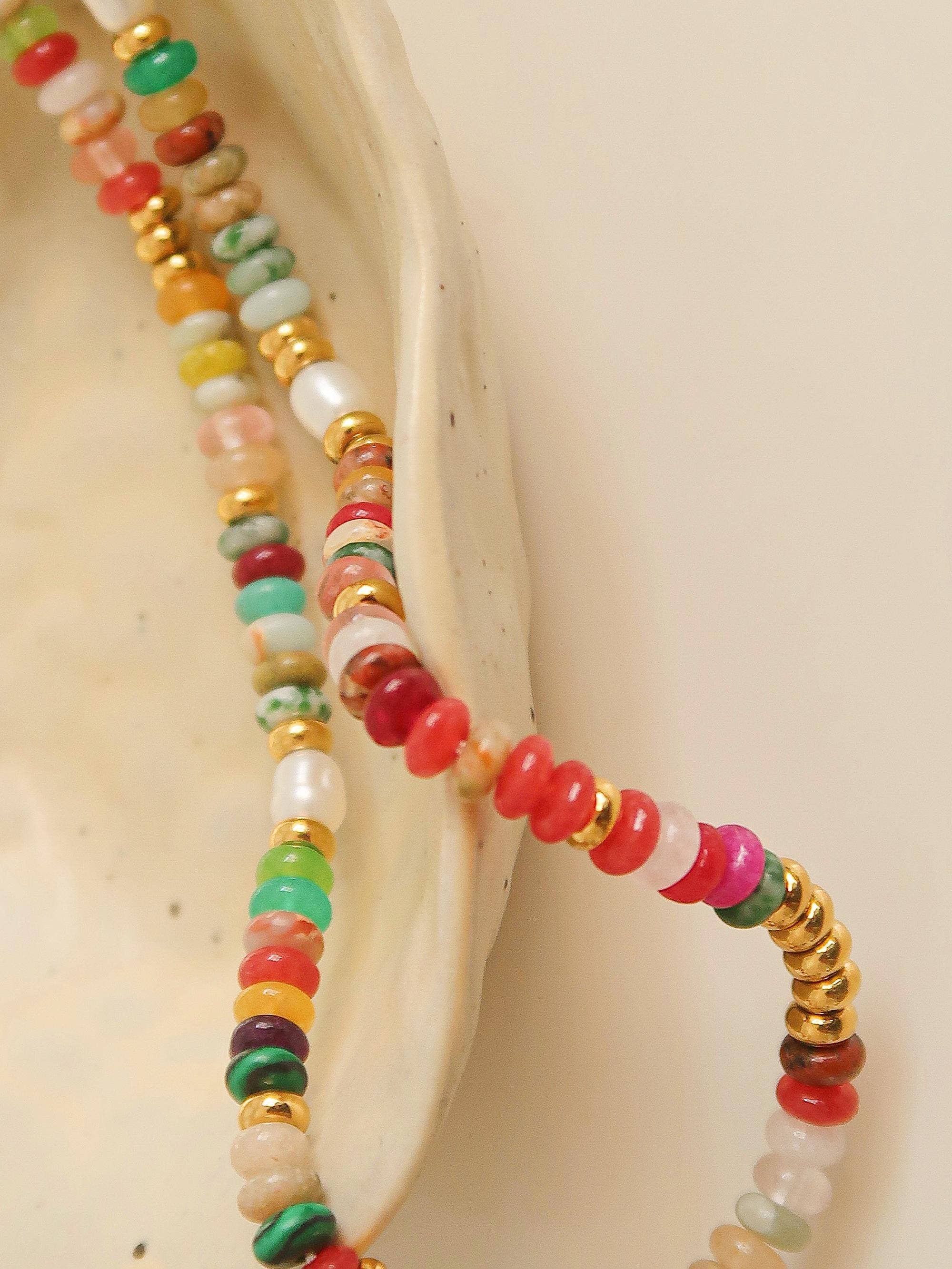 Boho Beaded Necklace