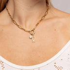 18K Gold PVD Stainless Steel Coastal Cowboy Charm Set: Stainless