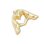 Heart Hands Charm