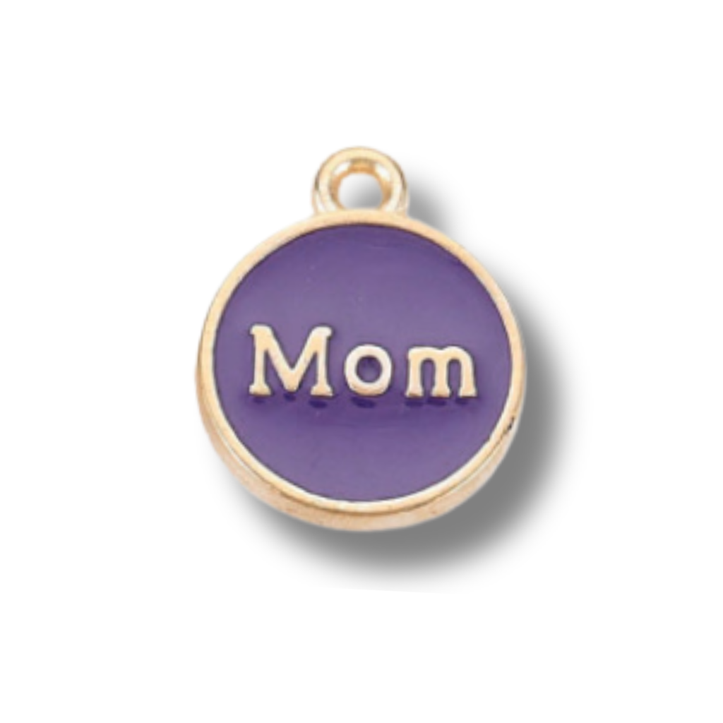 Mom Charm: White