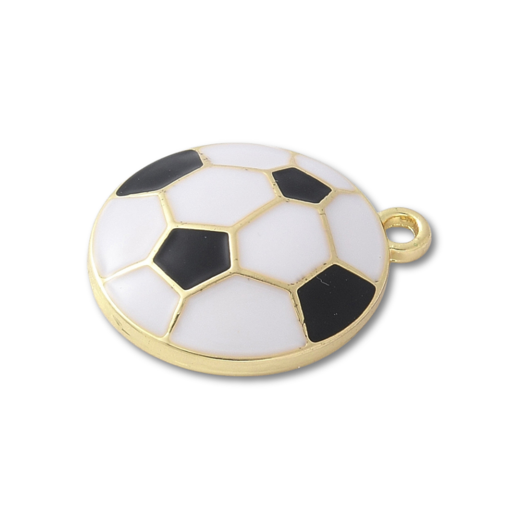 Gold Soccer Charm