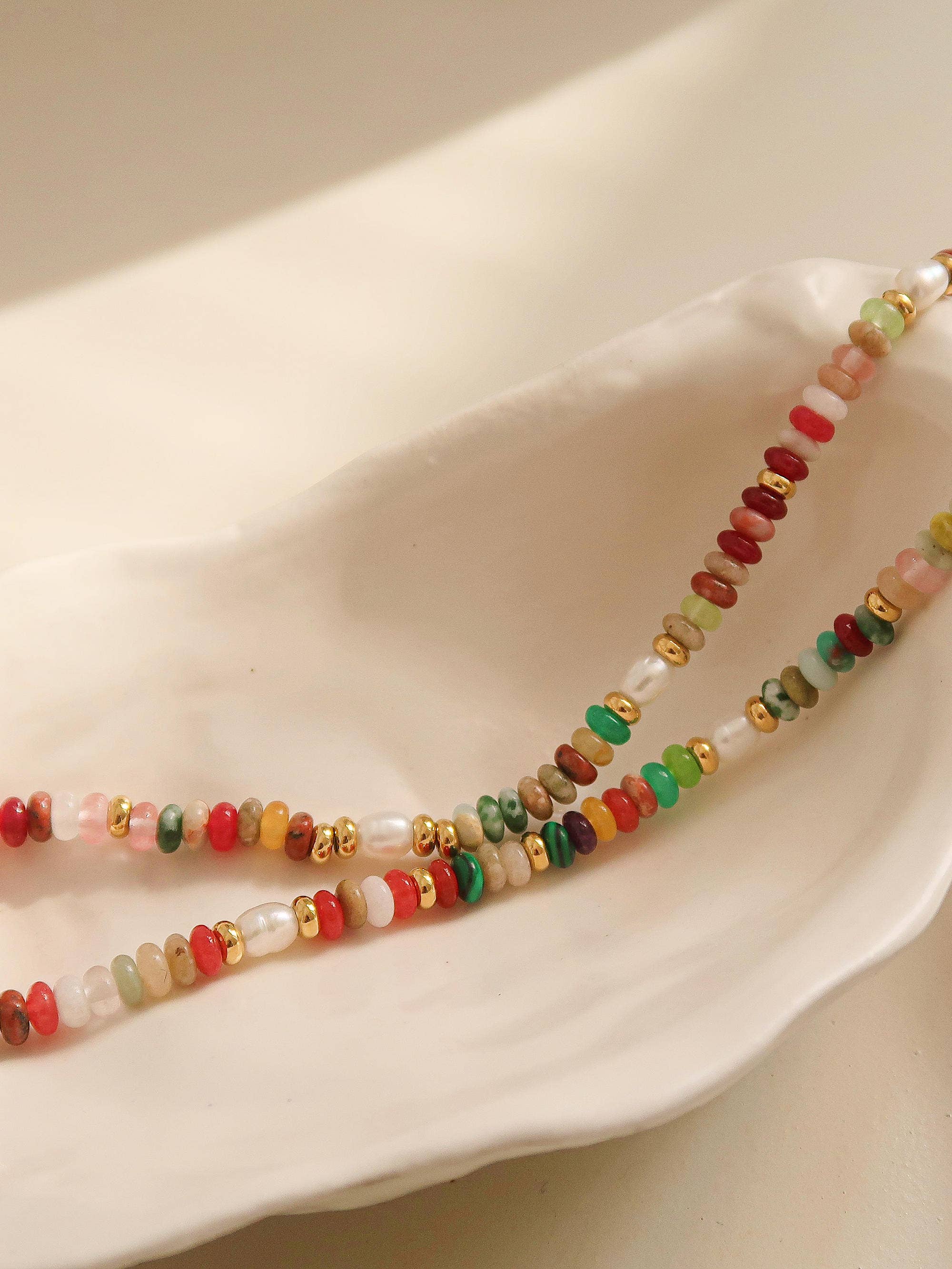 Boho Beaded Necklace