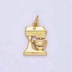 medium 24K Gold Filled Stand Mixer Minimalist Appliance Cham | E353