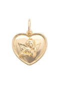 Cherub Heart Charm