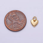 Mini Gold Heart