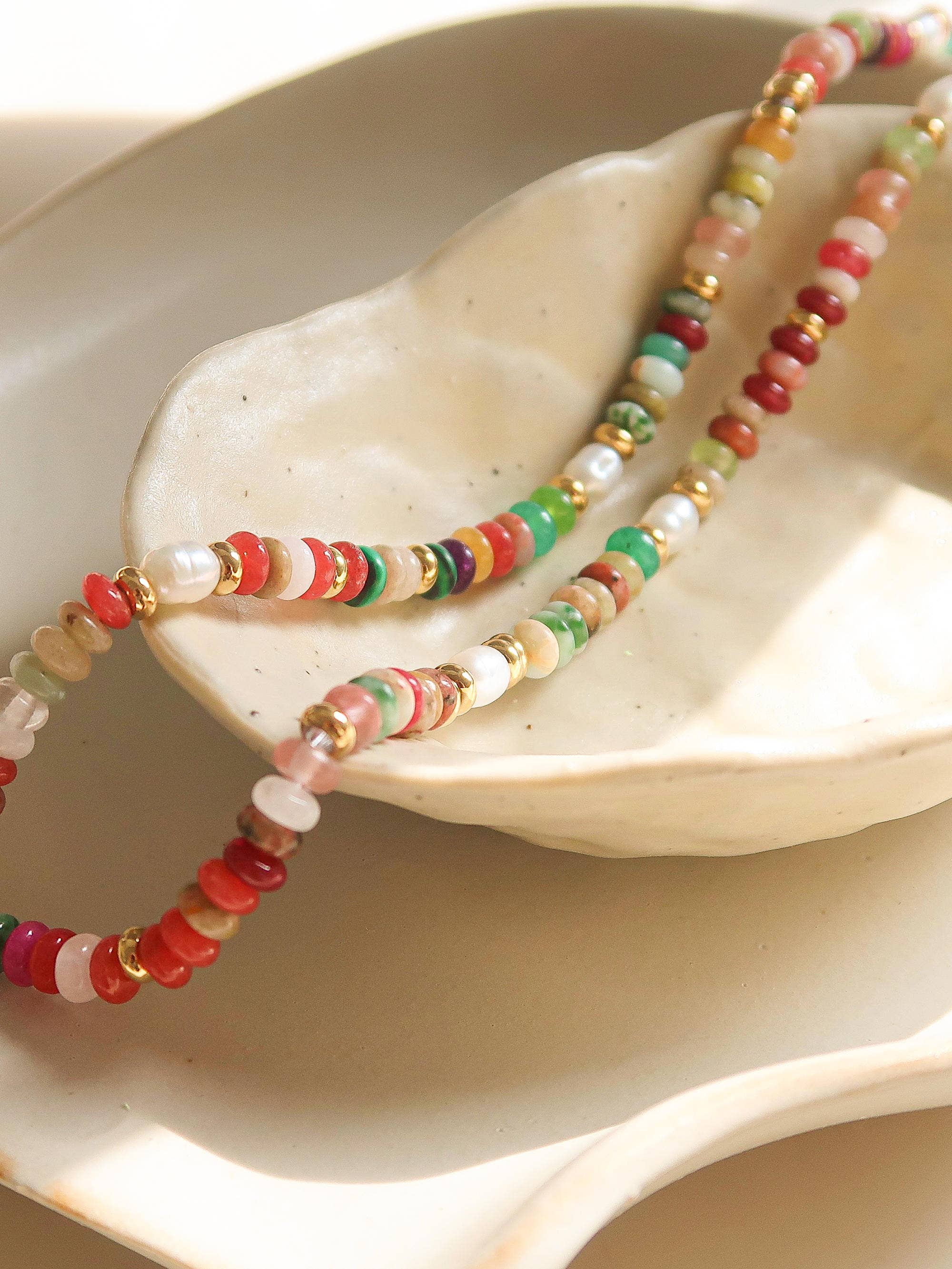 Boho Beaded Necklace