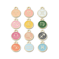 Zodiac Gold Charm Set: Full Set (12)