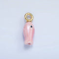 Light Pink Fish Charm