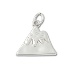 Mountain Silver Charm