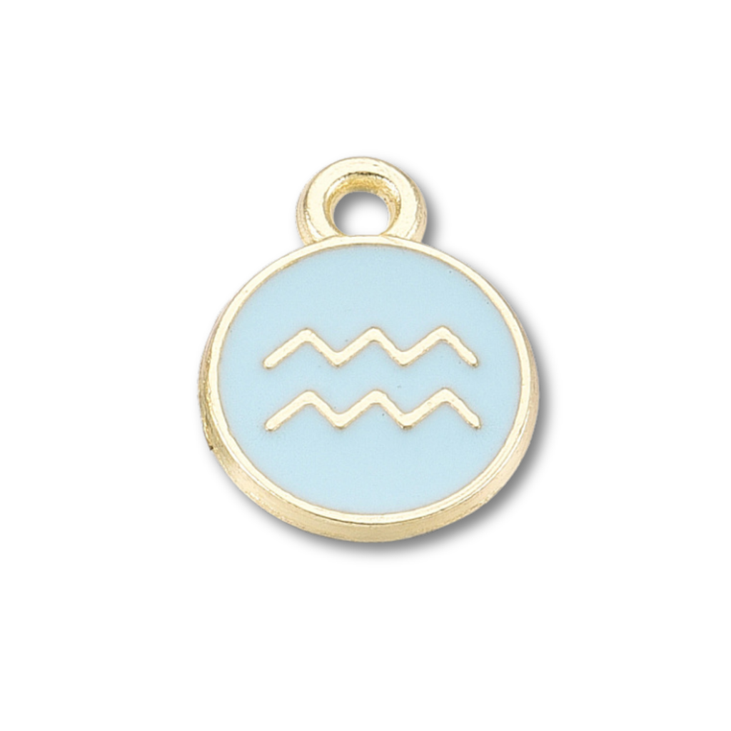Zodiac Gold Charm Set: Full Set (12)