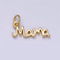 Handwritten Mama Charm