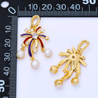 Pearl Fireworks Charm