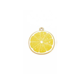 Gold Lemon Slice Charm