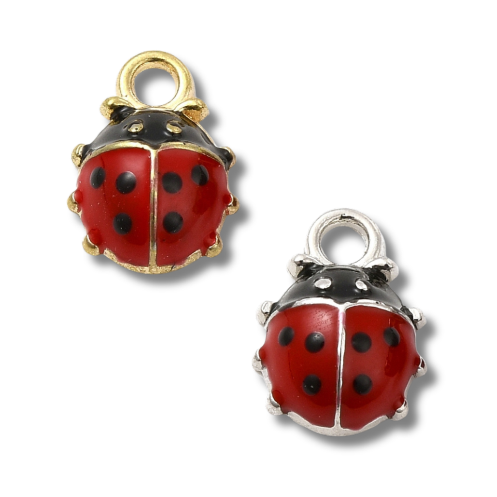 Ladybug Charm: Gold