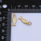 Gold Filled Mini Fish Charm
