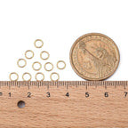 18k Gold Plated Stainless Steel 5mm Open Jump Rings