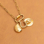 18K Gold PVD Stainless Steel Coastal Cowboy Charm Set: Stainless