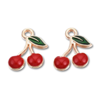 Gold Alloy Cherry Charm