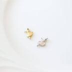 18K Gold PVD Ballerina Charm Bar Charm Set (9pc): Gold