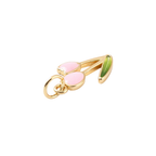 Gold or silver Springtime Bloom Tulip Charm | Assorted