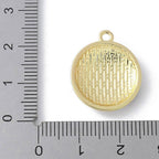 Gold Soccer Charm
