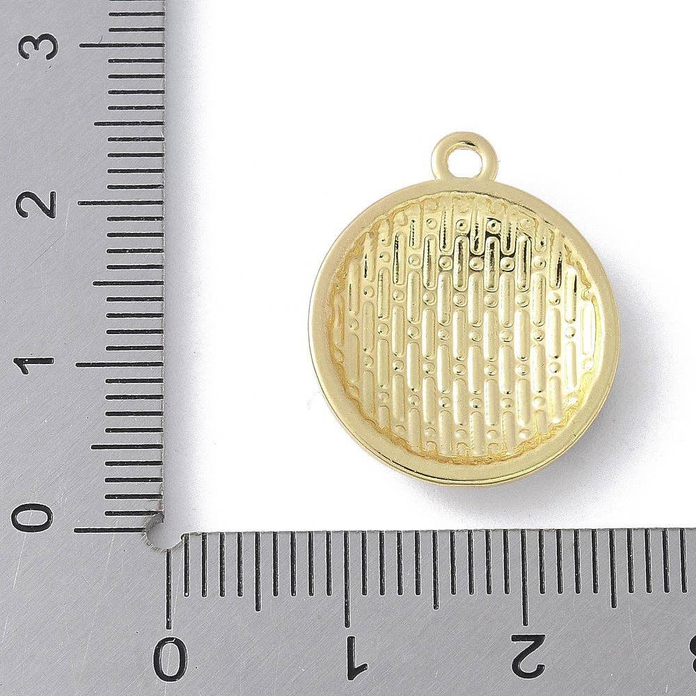 Gold Soccer Charm
