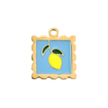 Lemon Stamp Charm